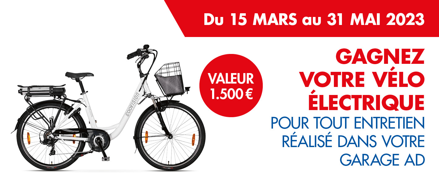 Gagnez un vélo électrique !